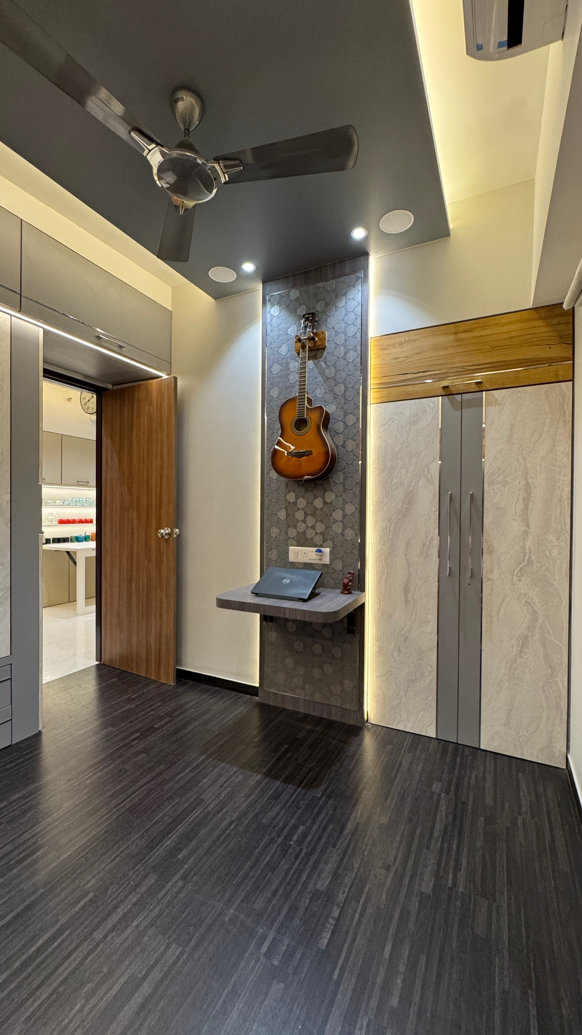 Office interior with natural light